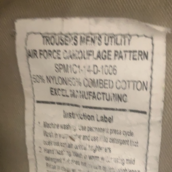 ABU pattern camouflage trousers, Size 30R - Picture 5 of 5